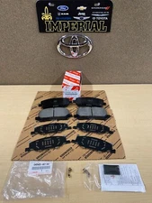 2001-2007 TOYOTA HIGHLANDER GENUINE TCMC FRONT BRAKE PADS AND OEM SHIMS 