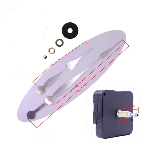 DIY Wall Quartz Clock Movement Mechanism Replacement Tool Parts Hands Set - Picture 9 of 10