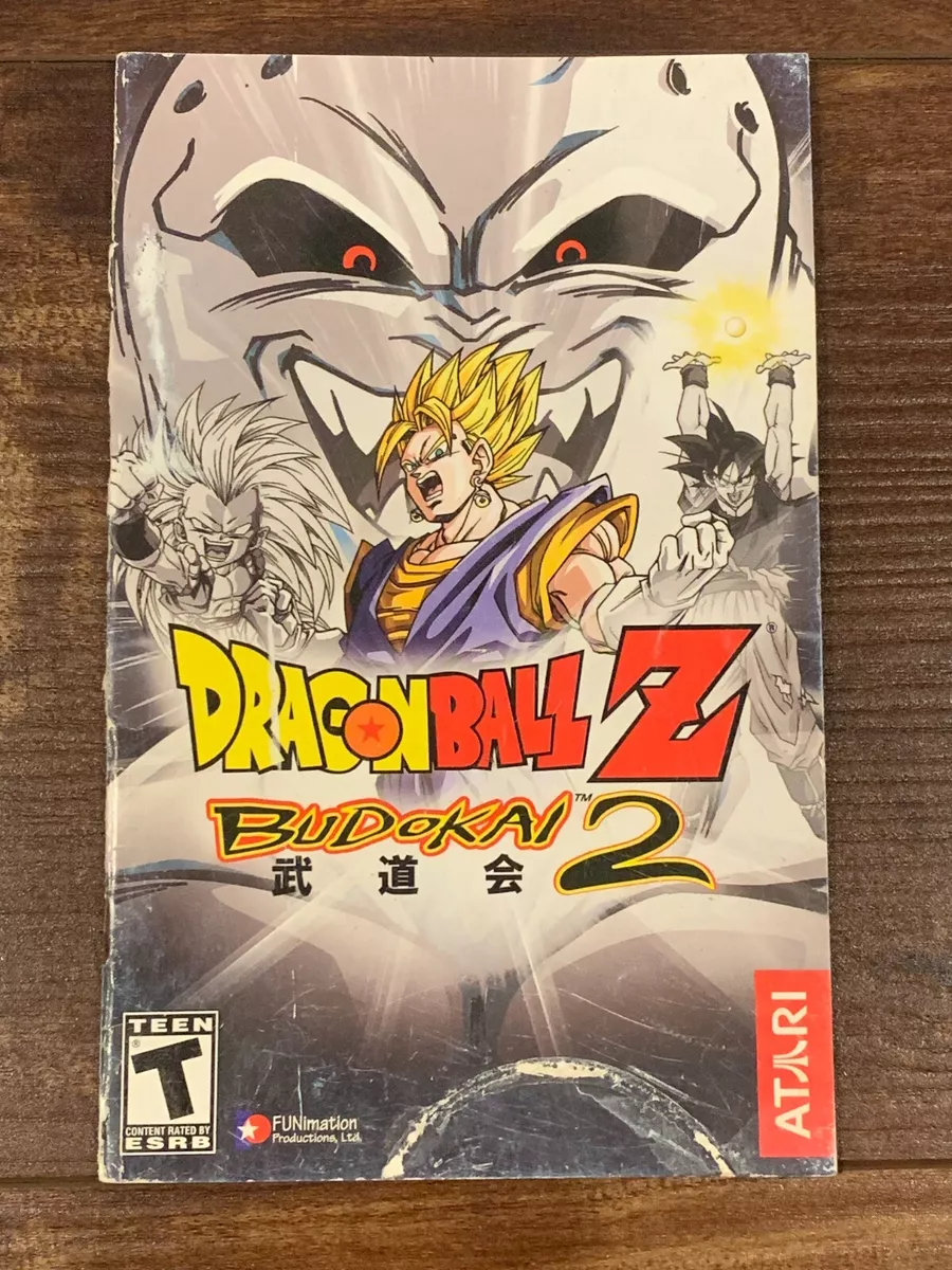 Manual Only) Dragon Ball Z Budokai Tenkaichi 3 Nintendo Wii Authentic