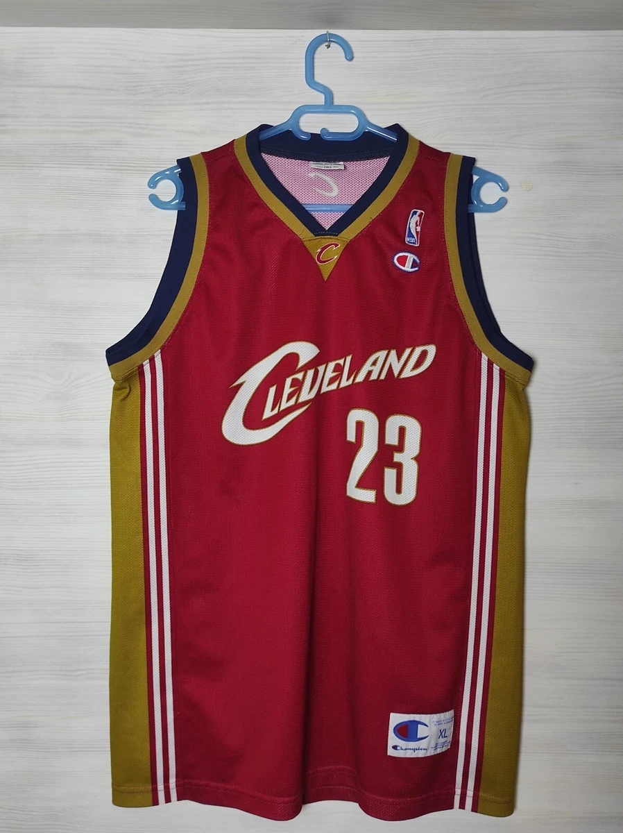 Cleveland Cavaliers #23 LeBron James Champion basketball jersey shirt NBA