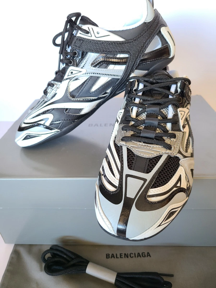 Balenciaga colorblock top race sneakers