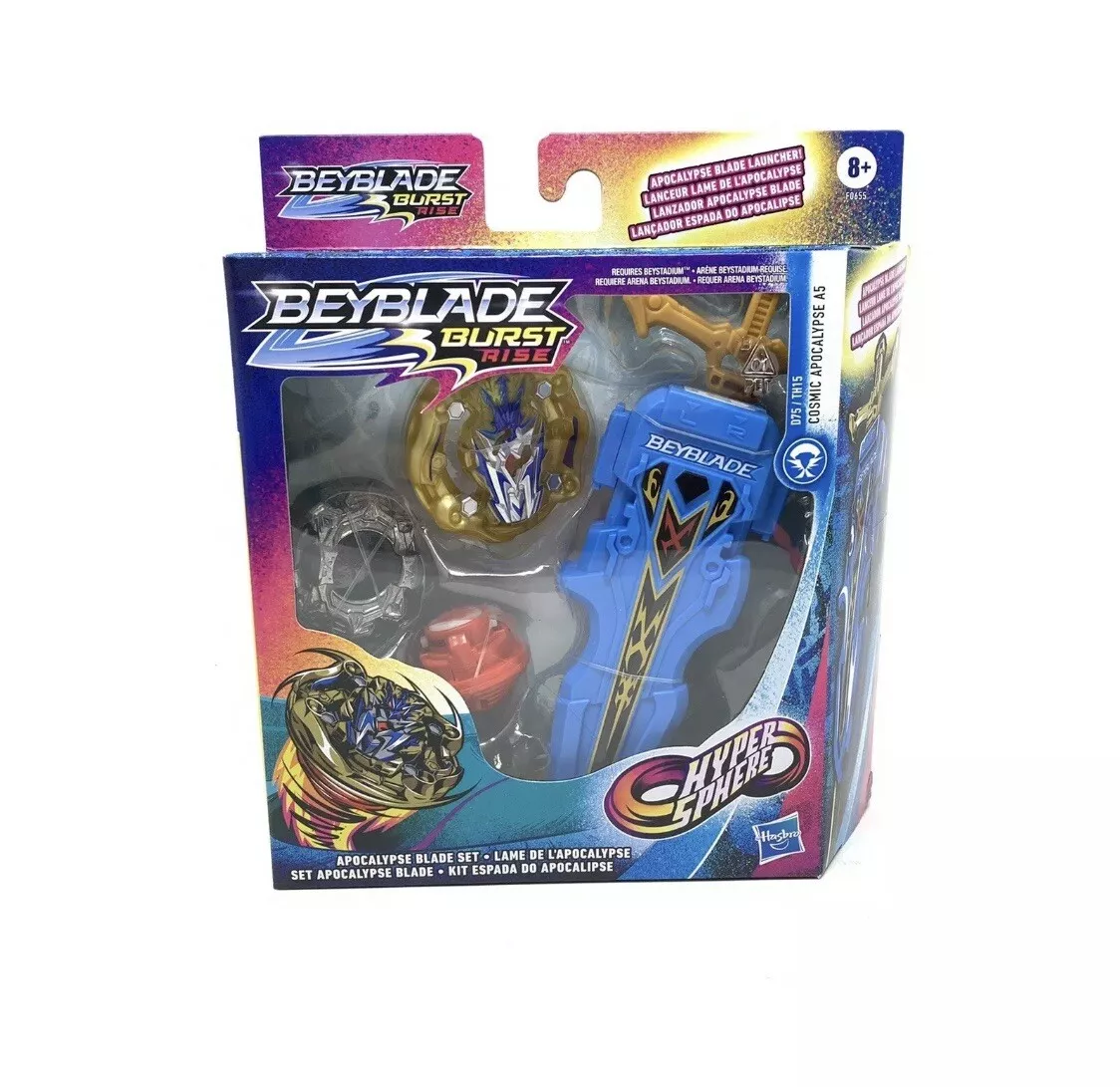 Conjunto Beyblade Com Lançador Alta Qualidade