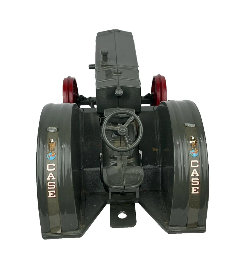 Ertl Diecast 1/16 Grey Case IH Case L Tractor On Steel Wheels 8" X 4.5" Made USA - Image 2 of 4