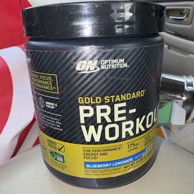Optimum Nutrition Gold Standard Pre-Workout w/ Creatine Fruit Punch, 30 Servings