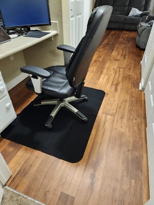 Zaqsxwdcefv Customized Gaming Chair Mat Add Your Logo Text Photo Image 36"x48" Custom Desk Chair Mats For Hard Floor Personalized Floor Chair Rugs For Office Home, Black - View #8