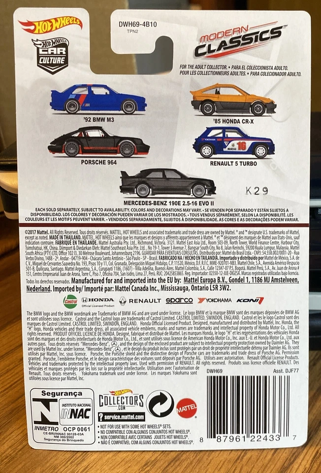 Hot Wheels Renault 5 Turbo Azul Premium Clásicos Modernos pilotos reales 4/5 2017 Foto 2 de 2