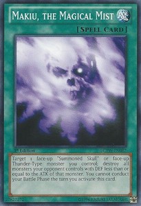 Makiu, the Magical Mist - LCYW-EN087 - Common - Unlimited Edition x3 - Near Mint