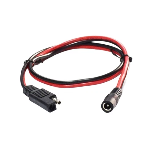 SAE to Female DC5.5x2.1mm Converter Cable for Motorcycle Power Cable 240W