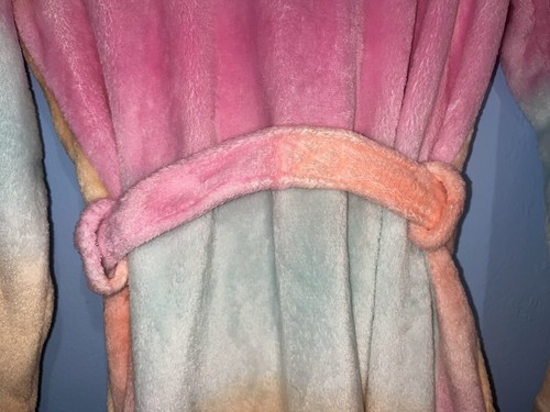 Kids Multicolored, Unicorn Robe, XL 16 - Picture 5 of 6