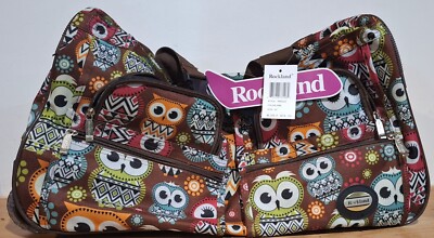 Rockland Luggage Owl 22 inch Rolling Duffle Bag 