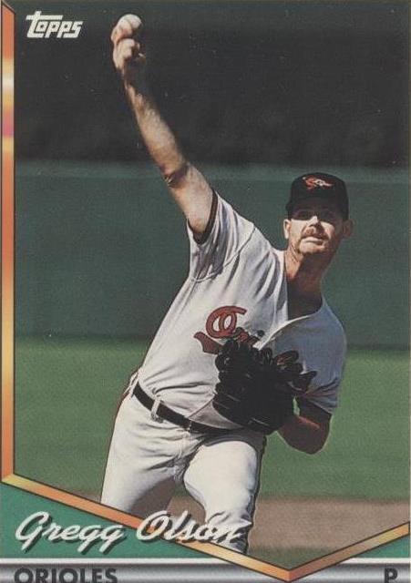 1994 Topps - Gregg Olson #723 - 1 of 1