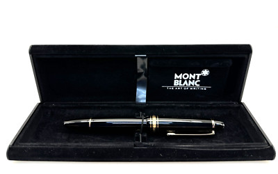Montblanc Meisterstuck - 14C 4810 585 NiB Black Fountain Pen | eBay