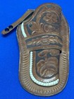 Vintage Tooled Leather Western Holster Colt SAA Revolver Cowboy Gun Rig Antique — photo 3