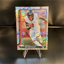 Topps 2026 Topps Chrome Evan Engram Denver Broncos Pulsar, Refractor, #92