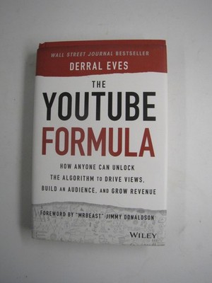 The YouTube Formula Derral Eves YouTube Marketing Business Hardcover Book 2021