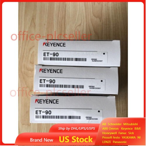 1PZ Nuovo Keyence ET-90 ET90 Sensore Amplificatore Fibra In Scatola Spedizione Gratuita - Foto 1 di 4