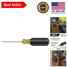 Klein 650 Heavy-Duty Scratch Awl - 3-1/2-Inch Cushion Grip for Professionals