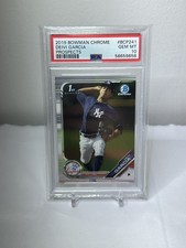 Deivi Garcia - 2019 Bowman Chrome Prospects   PSA 10  