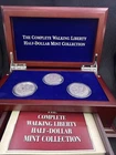 The Complete Walking Liberty Half Dollar Collection 1942,1944,1945