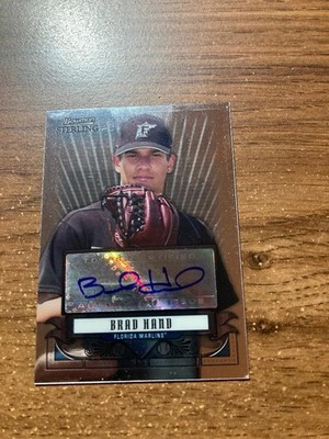 2008 Bowman Sterling Autograph Brad Hand Marlins