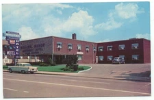 Indianapolis IN Mohawk Manor Motorist Hotel Vintage Postcard Indiana