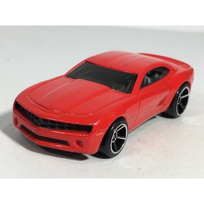 Hot Wheels 2007 Chevy Camaro Concept Bright Red HW New Models Malaysia Loose #2