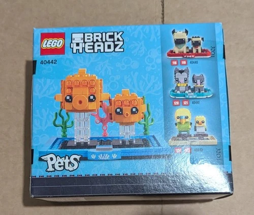 LEGO BrickHeadz Pets Fish Set 40442 Building Kit