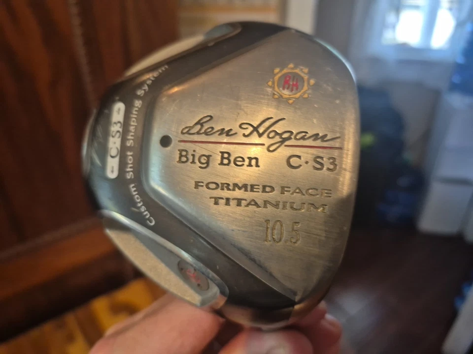 Big Ben Ben Hogan 10.5 Titanium Custom CS-3 Shot Golf Club Driver Nice Grip!! - Image 4 of 4