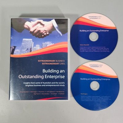 Entrepreneur Business Coaching Building Outstanding Enterprise Audio CD Set 2009