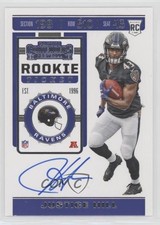 2019 Panini Contenders Rookie Ticket RPS Variation Justice Hill #129 Auto 08jk