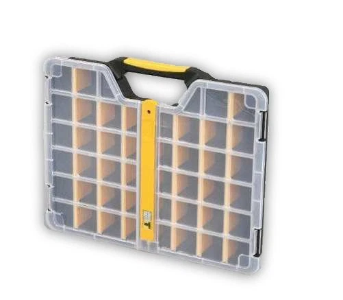 Allit Sortimentskasten Schraubenbox Kleinteilemagazin Werkzeugkasten Basic 47/7 - Bild 2 von 4