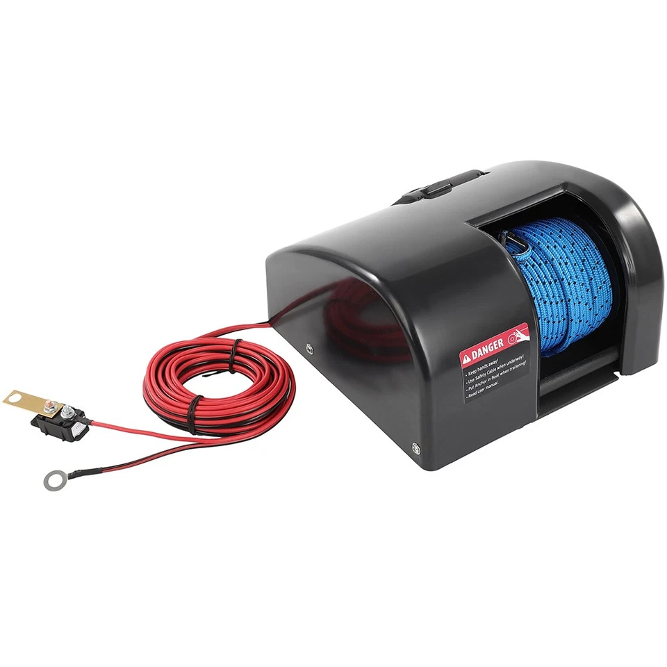 25 LBS Saltwater Boat Electric Anchor Winch With Remote Wireless Control Marine - Image 4 of 4