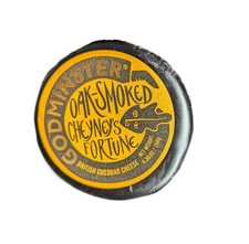 Godminster Oak-Smoked Cheyney's Fortune British Cheddar Circle 5.3oz (Pack of 2)