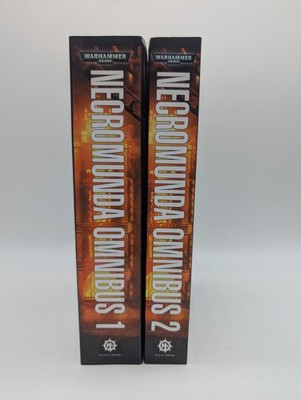 Necromunda Omnibus 1 & 2 Black Library Games Workshop Warhammer 40K EX Condition