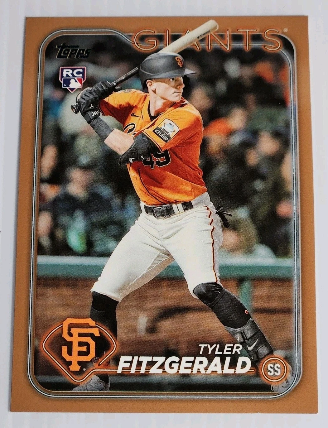 Tyler Fitzgerald trading card