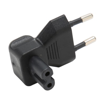 5x EU Plug To IEC320 C7 Power Adapter EU Plug Male To IEC320 C7 Female Power Fit