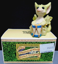 pocket dragons.  'A DIFFERENT DRUMMER'  1992  Rare Early Piece. Mint. Boxed.  