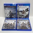 Assassin's Creed 4 PS4 Game Lot Ezio Collection Unity Black Flag Syndicate