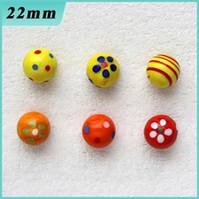 22mm Glass Marbles Beads Decorative Glass Balls Toy Game Fish Tank Vase Decor