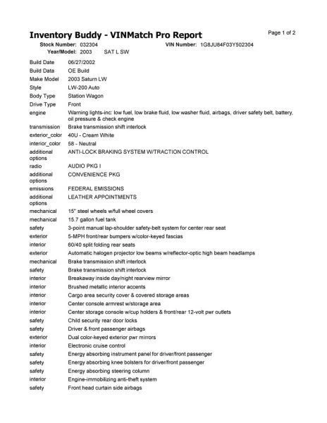 Engine 2.2L VIN F 8th Digit Fits 00-03 SATURN L SERIES 338865 - Image 4 of 4