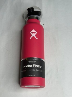 Discontinued Dented Hydro Flask 21 oz Standard Mouth Watermelon with Flex  Sip 810028843042| eBay
