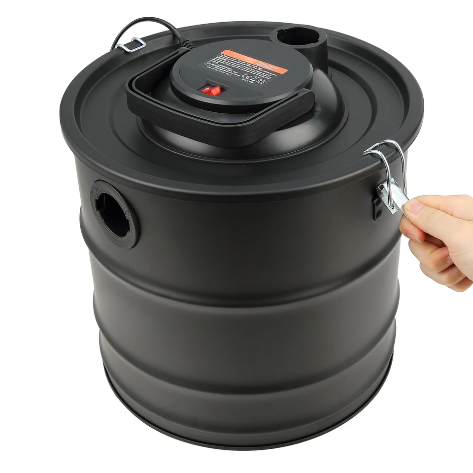 Uimoso Aspirador de Cenizas 20L 1200W para Chimeneas, Estufas y Parrillas