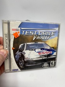 Lot of 2 Test Drive Le Mans & V-Rally SEGA Dreamcast CIB Tested Authentic
