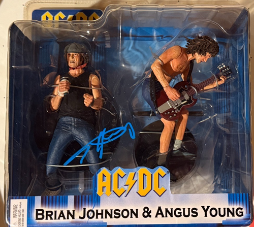 ANGUS YOUNG SIGNED NECA AC/DC ACTION FIGURE JSA HIGHWAY TO HELL | eBay