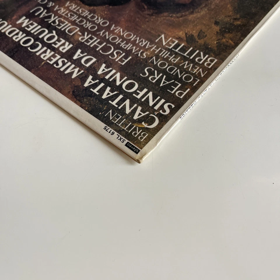 Britten - Cantata Misericordium / Sinfonia Da Requiem .ED1 DECCA SXL 6175  NM Foto 4 de 4