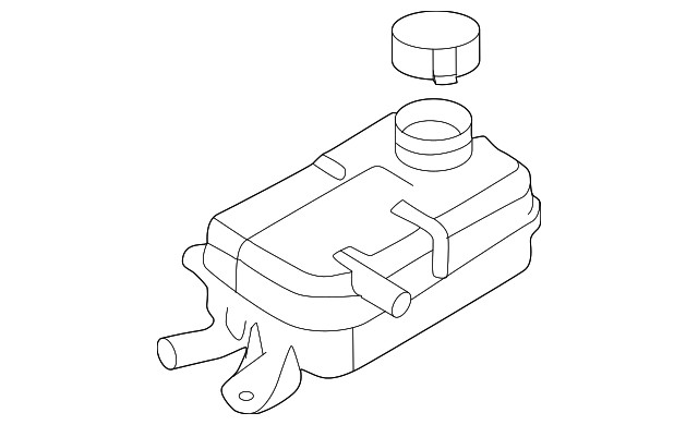 Tanque de expansión para Hyundai Tucson 2022-2024 (N/P 254R0-CH000)