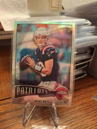 2025 Topps Chrome Drake Maye Base (RAW)