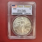 2006 American Silver Eagle PCGS MS69 First Strike