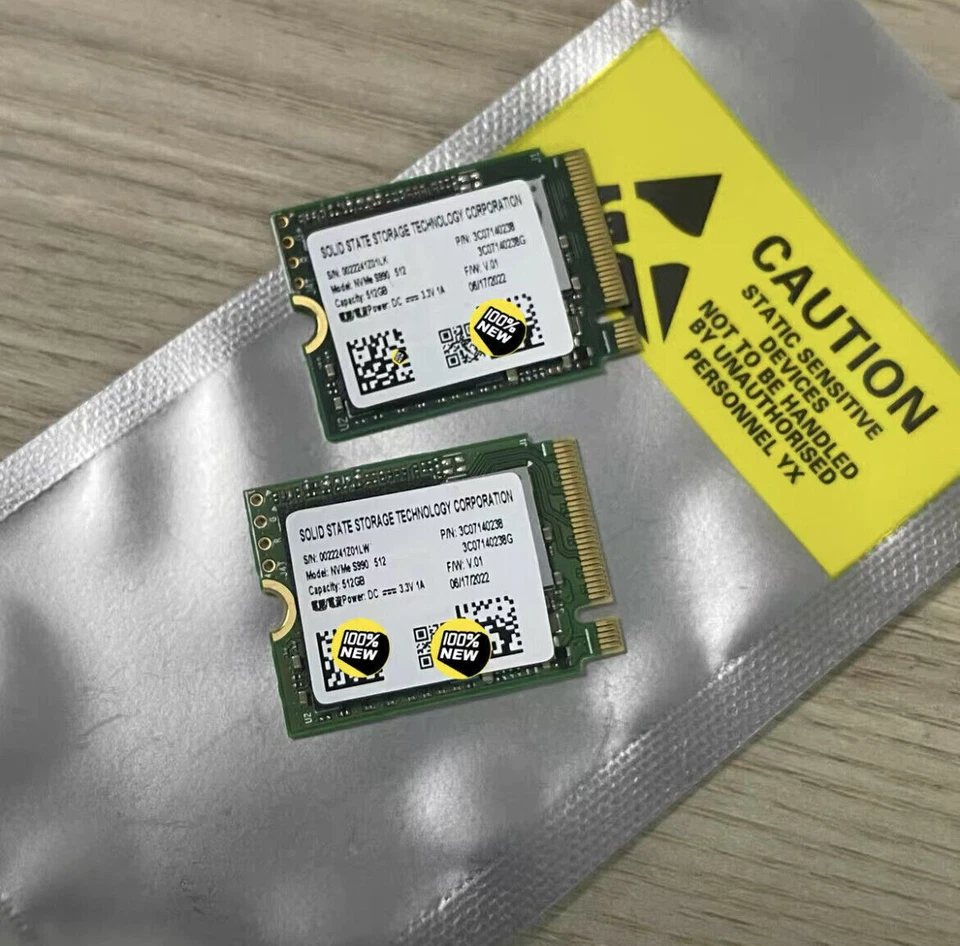 LiteOn S990 512GB M.2 2230 SSD NVMe PCIe 3X4 For Microsoft Surface Pro X Pro - Image 4 of 4