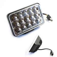 FARO SUPPLEMENTARE PROFONDITA' AUTO H4 12V 15 LED 45W ABBAGLIANTE ANABBAGLIANTE